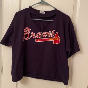 Braves Crop Top